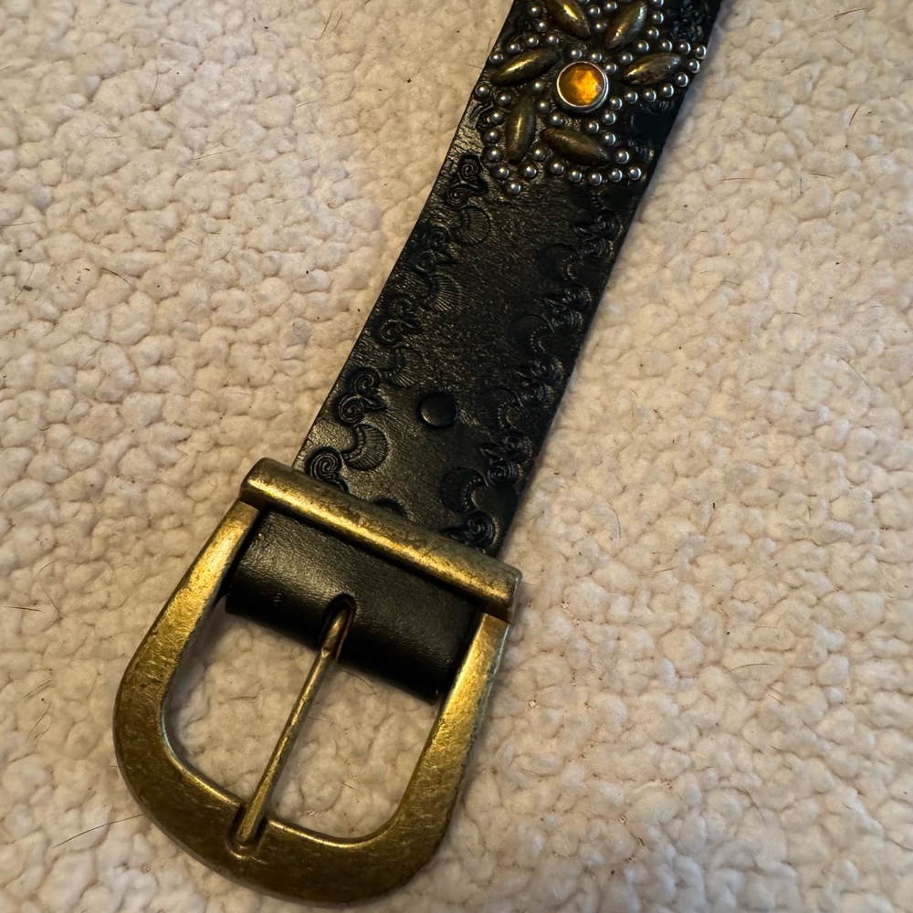 Leather Belt and Buckle